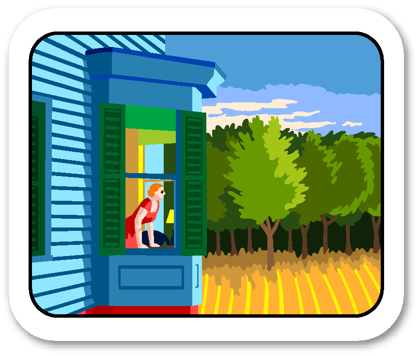 Cape Cod Morning - Sticker