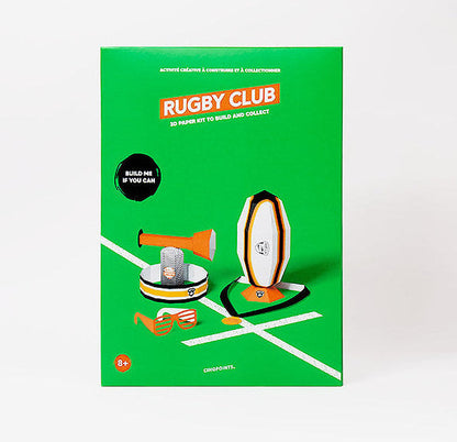 Rugby Club - Papercraft 3D