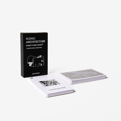 ICONIC ARCHITECTURE – jeu de cartes familial (52 cartes)