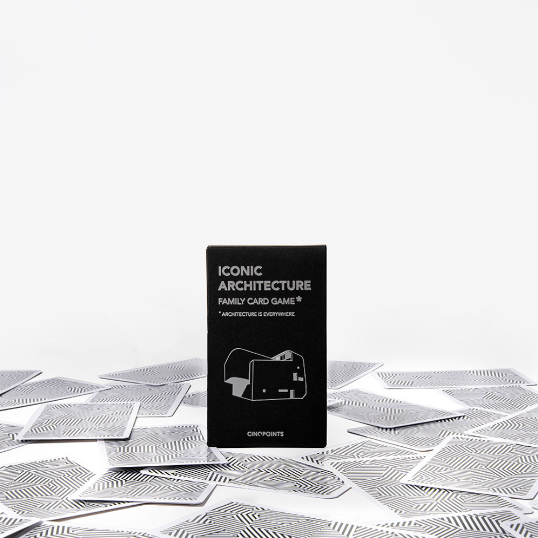 ICONIC ARCHITECTURE – jeu de cartes familial (52 cartes)