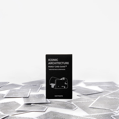 ICONIC ARCHITECTURE – jeu de cartes familial (52 cartes)