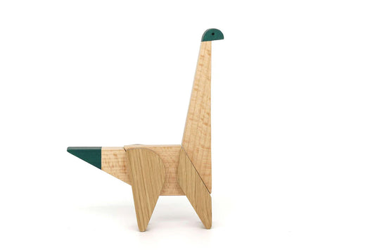 Brachiosaurus - Dinosaur - Wooden Magnetic Toy