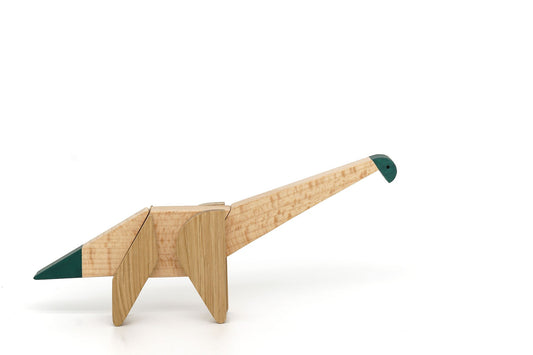 Brachiosaurus - Dinosaur - Wooden Magnetic Toy