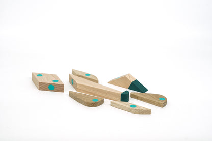 Brachiosaurus - Dinosaur - Wooden Magnetic Toy
