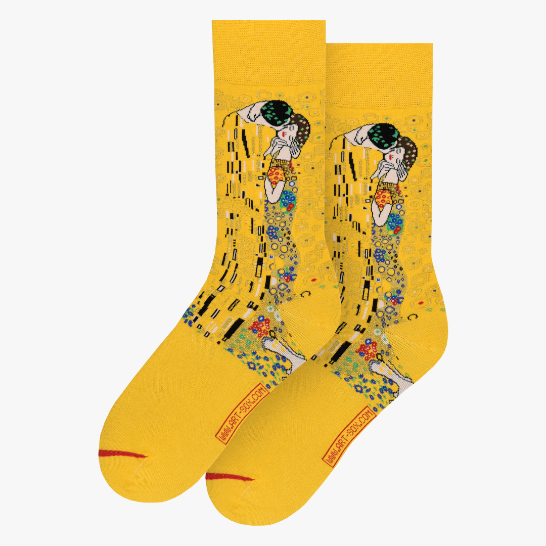 The Kiss - Gustav Klimt - Socks