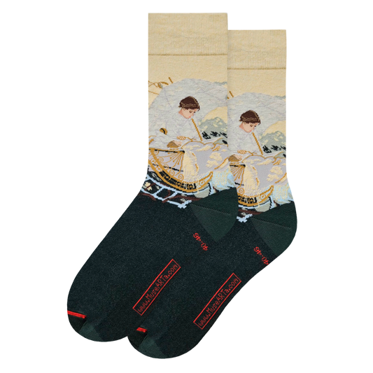 Dans l’Ombre de l’Arbre - Helen McNicoll - Chaussettes