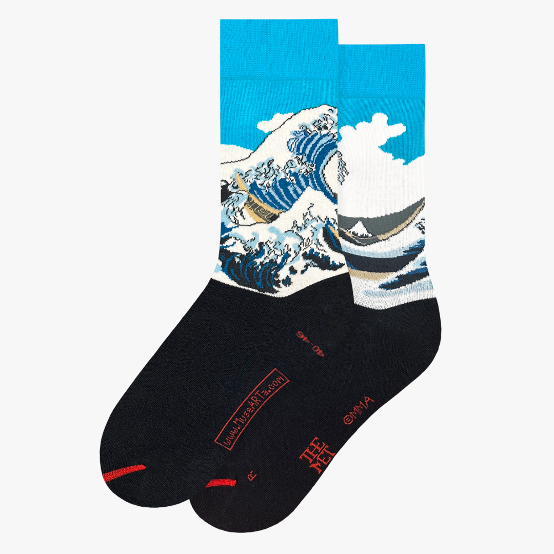 La Grande Vague de Kanagawa – Katsushika Hokusai – Chaussettes