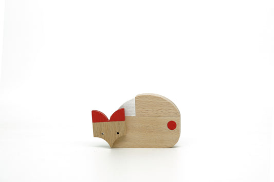 Nordic fox - Wooden Magnetic Toy