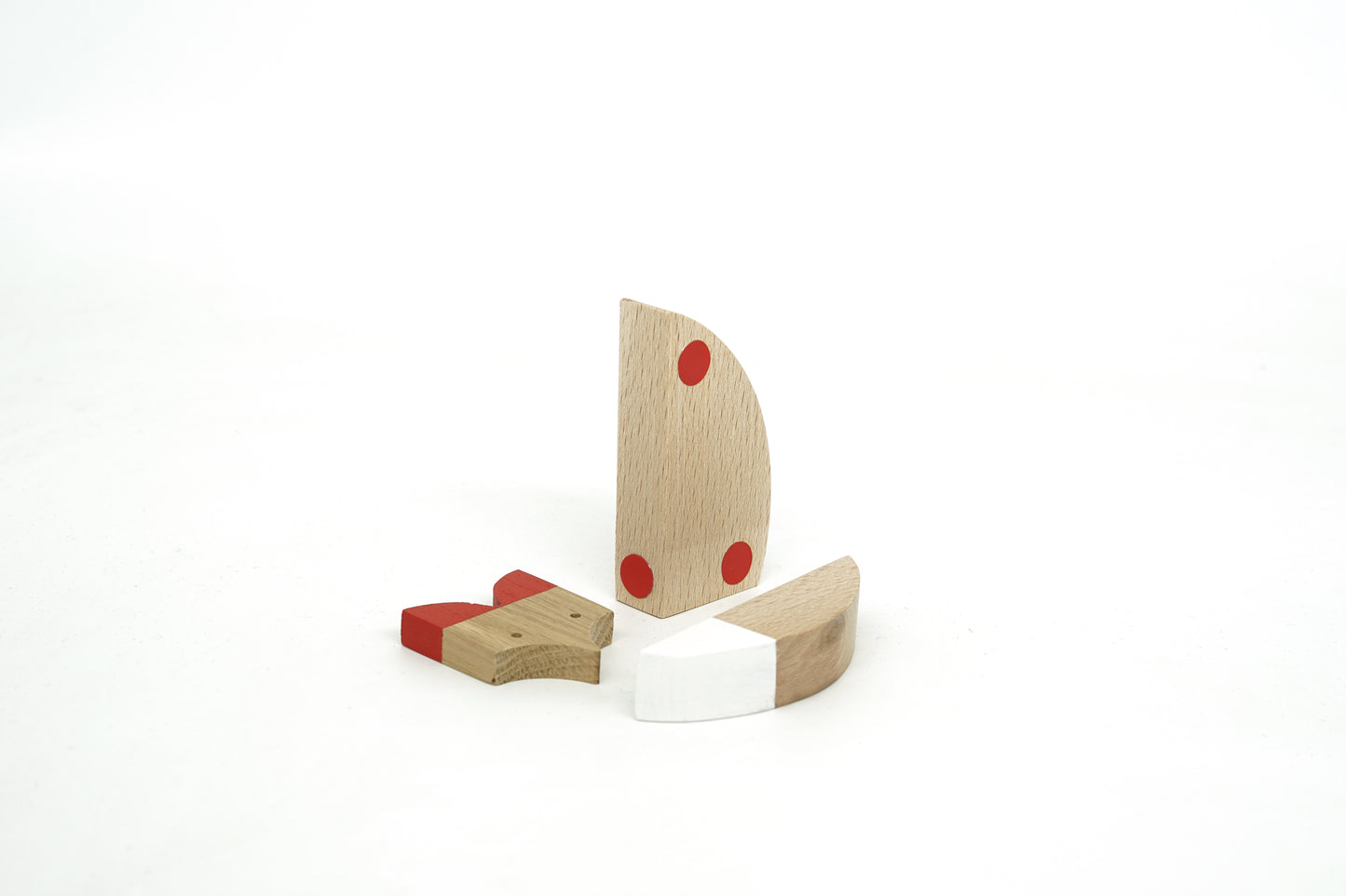 Nordic fox - Wooden Magnetic Toy