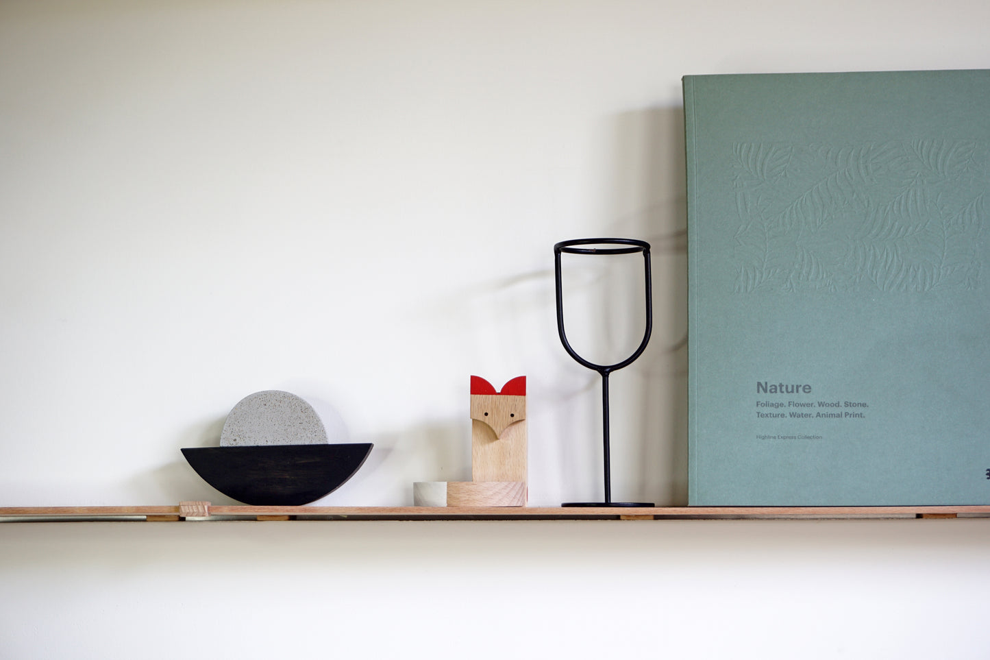 Nordic fox - Wooden Magnetic Toy