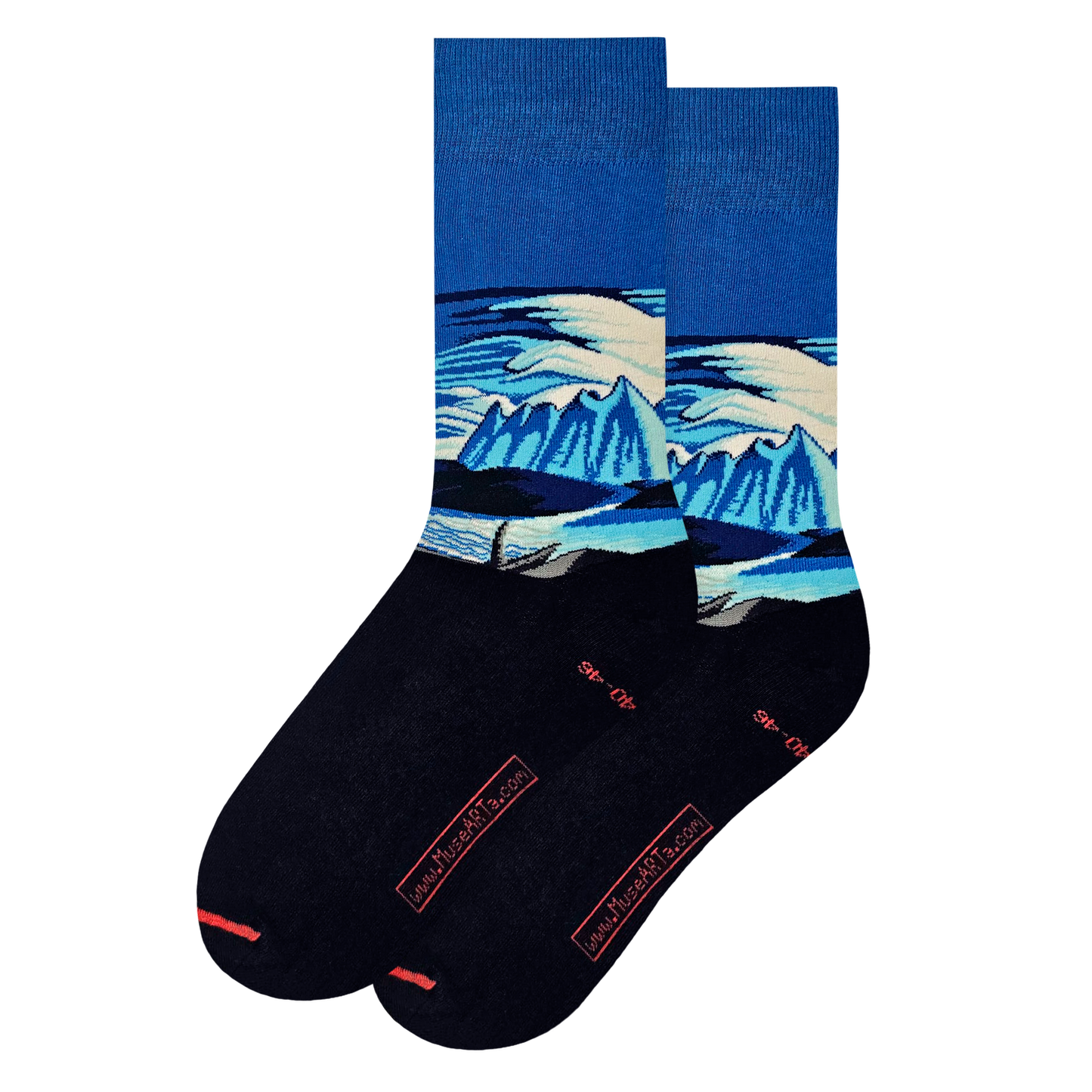 Lac et Montagnes - Lawren Harris - Chaussettes