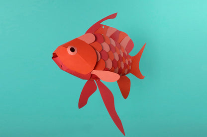 Swallow Sea Perch - Anthias anthias - Paper Figure 3D