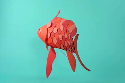 Swallow Sea Perch - Anthias anthias - Paper Figure 3D