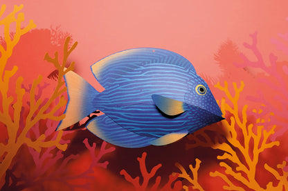 Surgeonfish - Ctenochaetus Strigosus - Paper Figure 3D