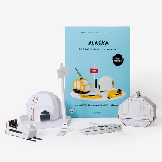 Alaska Model - Papercraft 3D