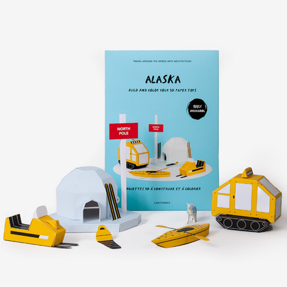 Alaska Model - Papercraft 3D