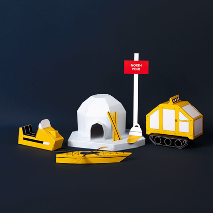 Alaska Model - Papercraft 3D