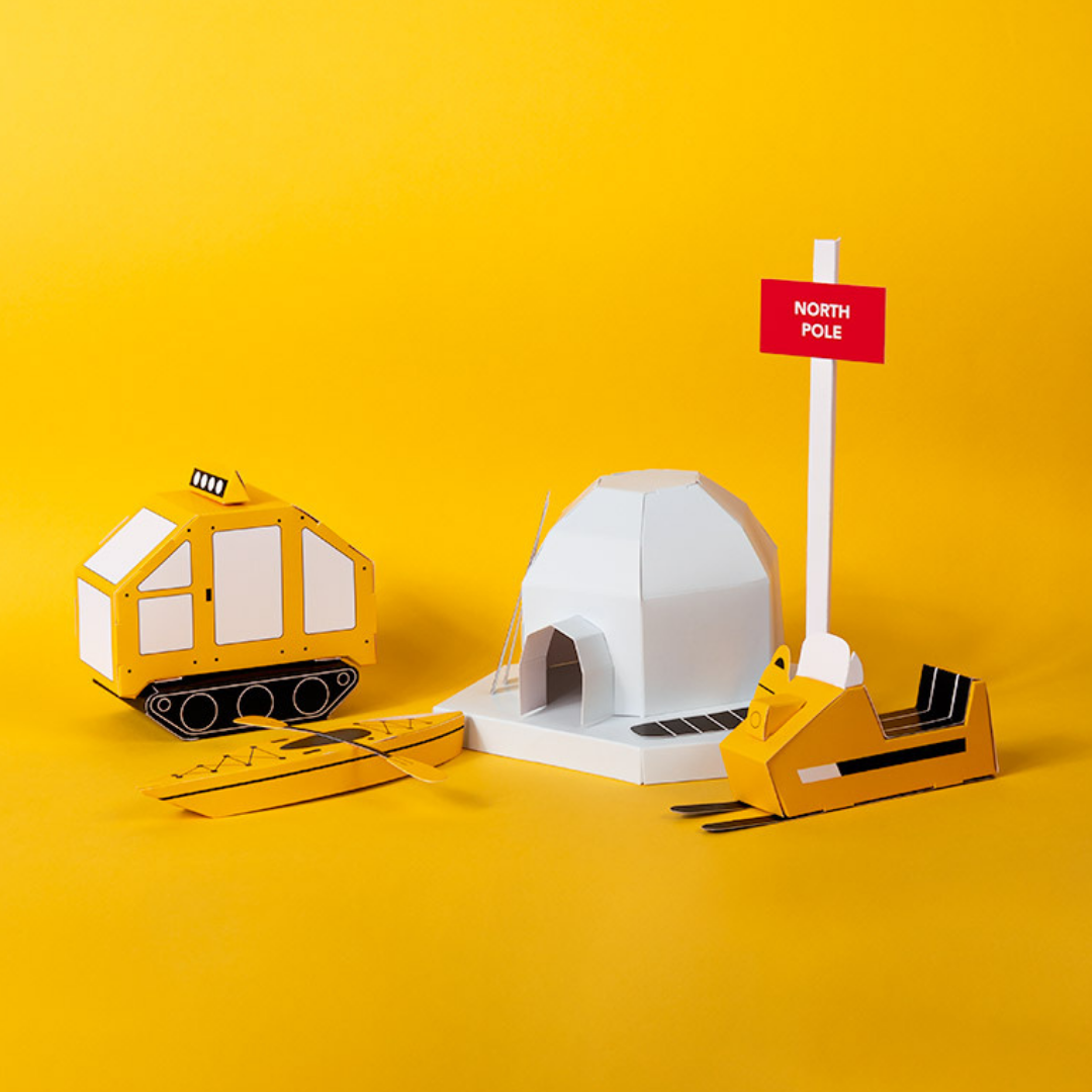 Alaska Model - Papercraft 3D