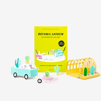 Botanic Garden Model - Papercraft 3D