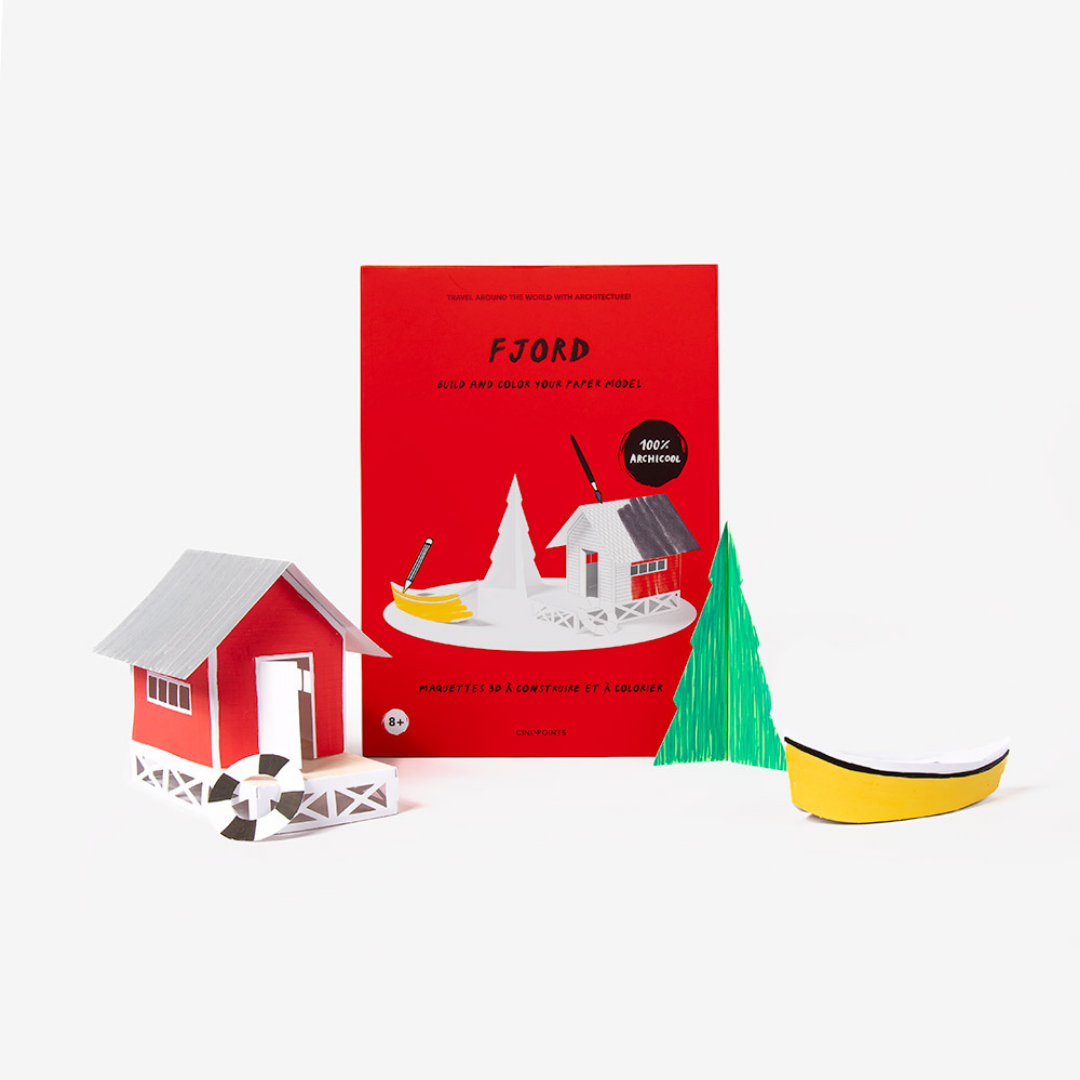 Fjord Model - Papercraft 3D