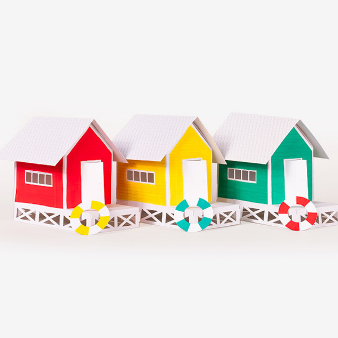 Fjord Model - Papercraft 3D