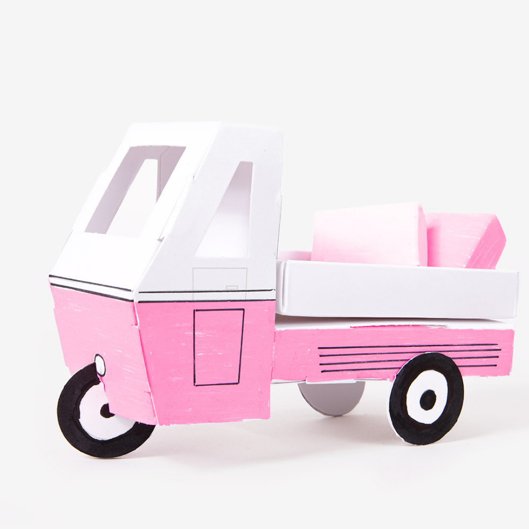 Kawaii Shop Model - Papercraft 3D