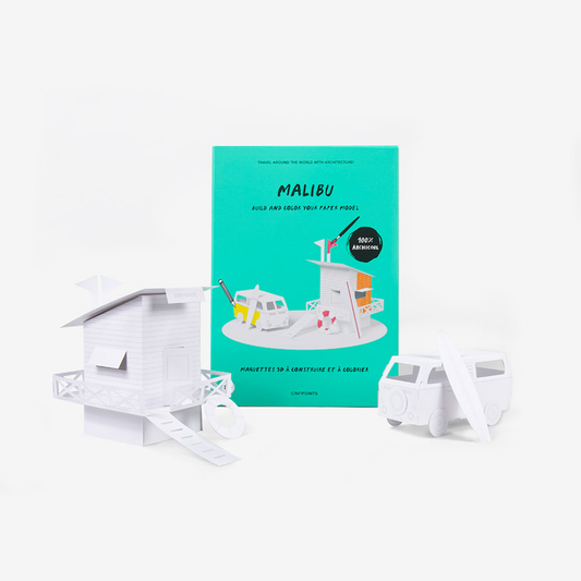 Malibu Model - Papercraft 3D