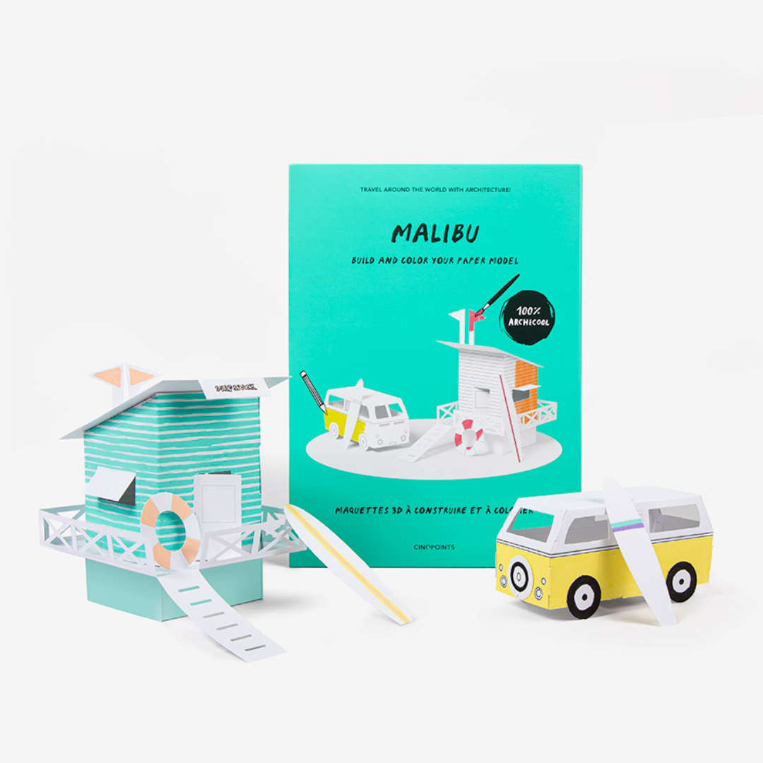 Malibu Model - Papercraft 3D