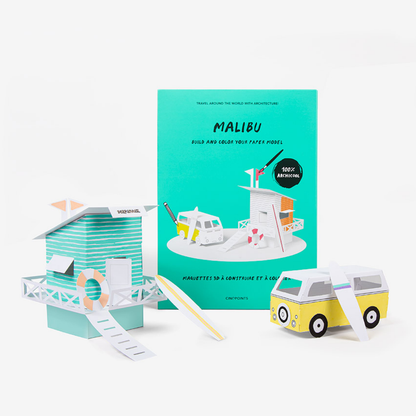 Malibu Model - Papercraft 3D