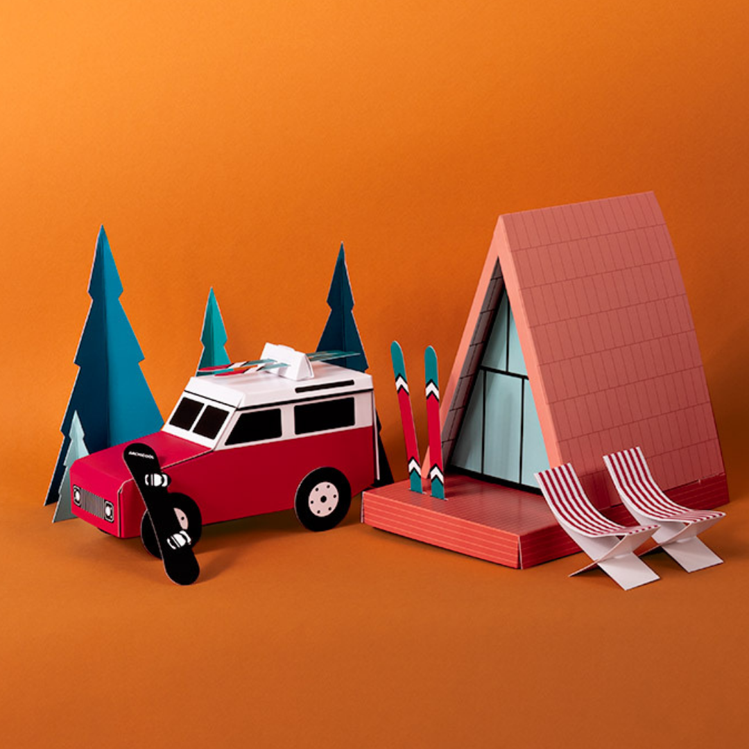 Mont Blanc Model - Papercraft 3D