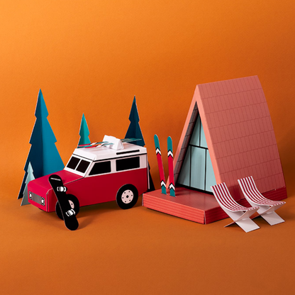 Mont Blanc Model - Papercraft 3D