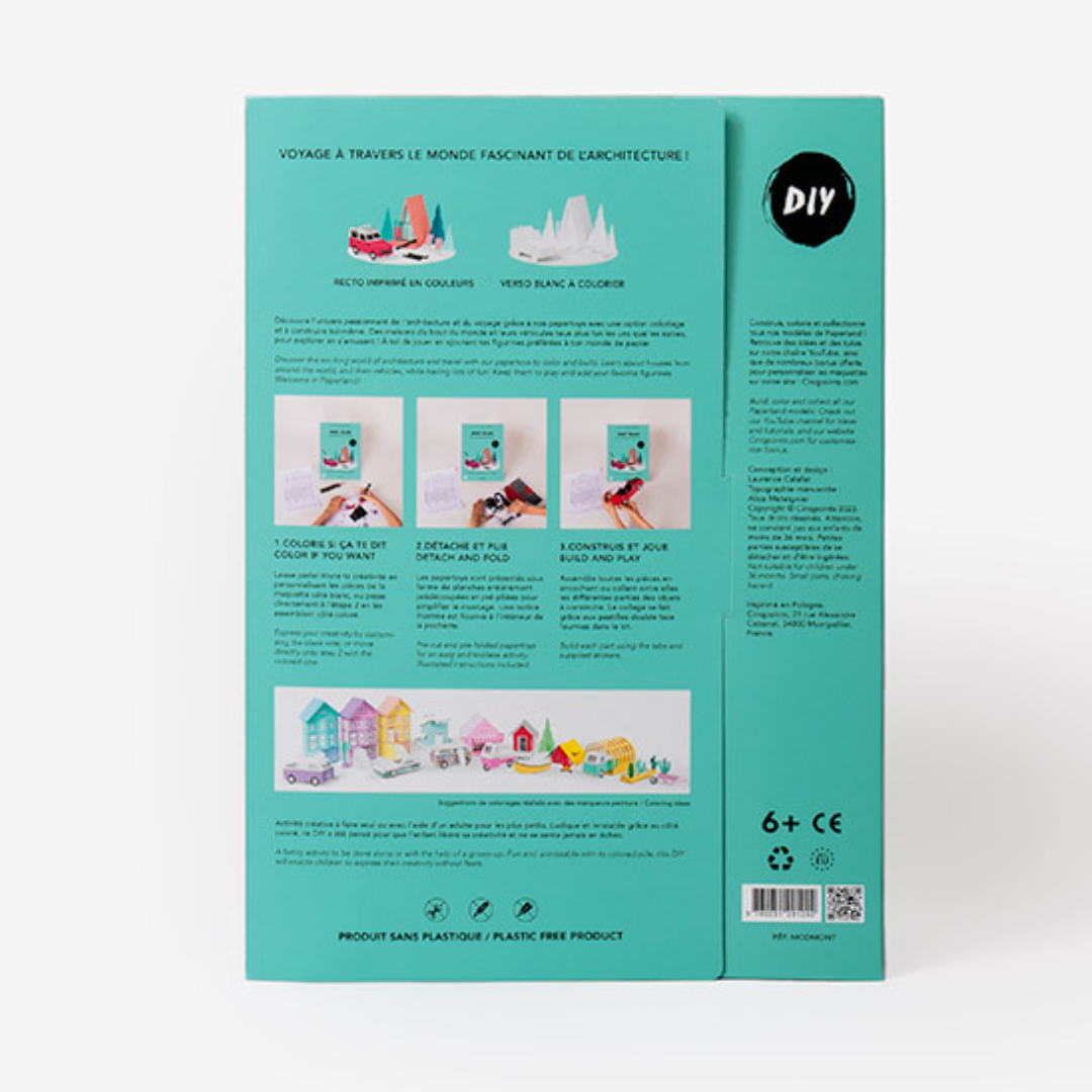 Mont Blanc Model - Papercraft 3D