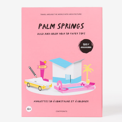 Palm Springs Model - Papercraft 3D