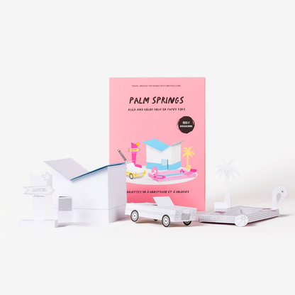 Palm Springs Model - Papercraft 3D