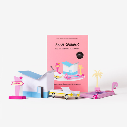 Palm Springs Model - Papercraft 3D