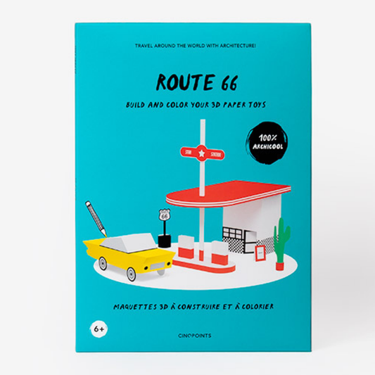 Route 66 Model - Papercraft 3D