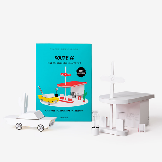 Route 66 Model - Papercraft 3D