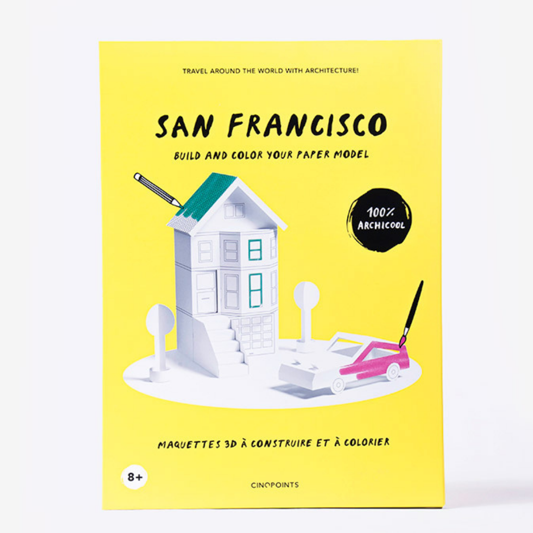 San Francisco Model - Papercraft 3D