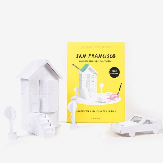 San Francisco Model - Papercraft 3D