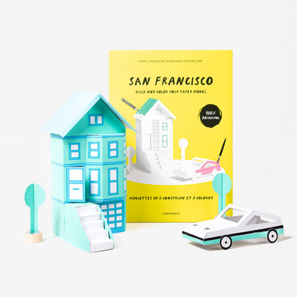 San Francisco Model - Papercraft 3D
