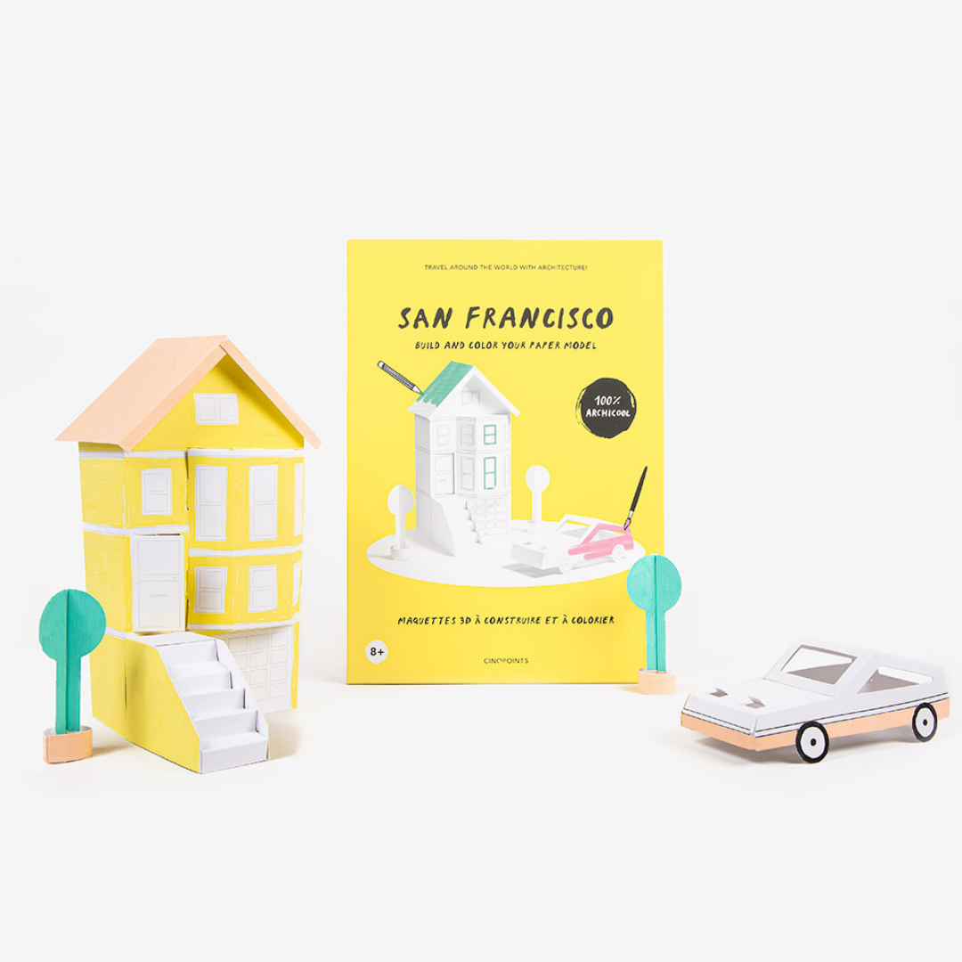 San Francisco Model - Papercraft 3D