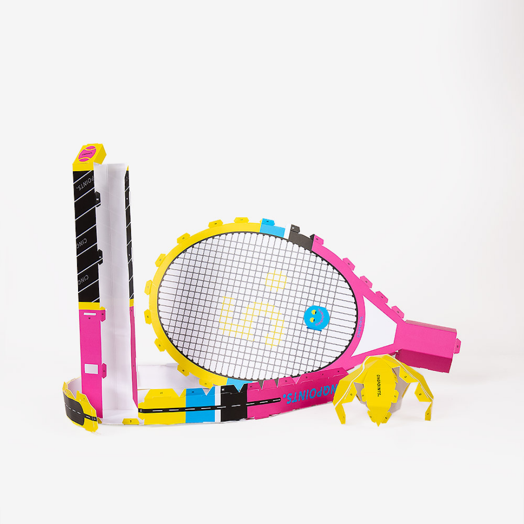 Tennis Club - Papercraft 3D