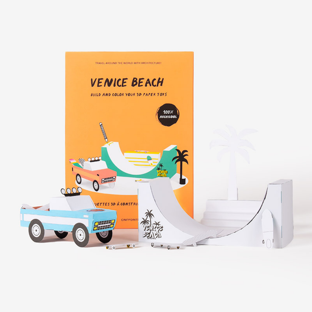 Venice Beach Model - Papercraft 3D