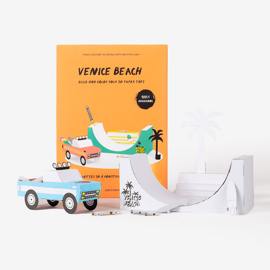 Venice Beach Model - Papercraft 3D
