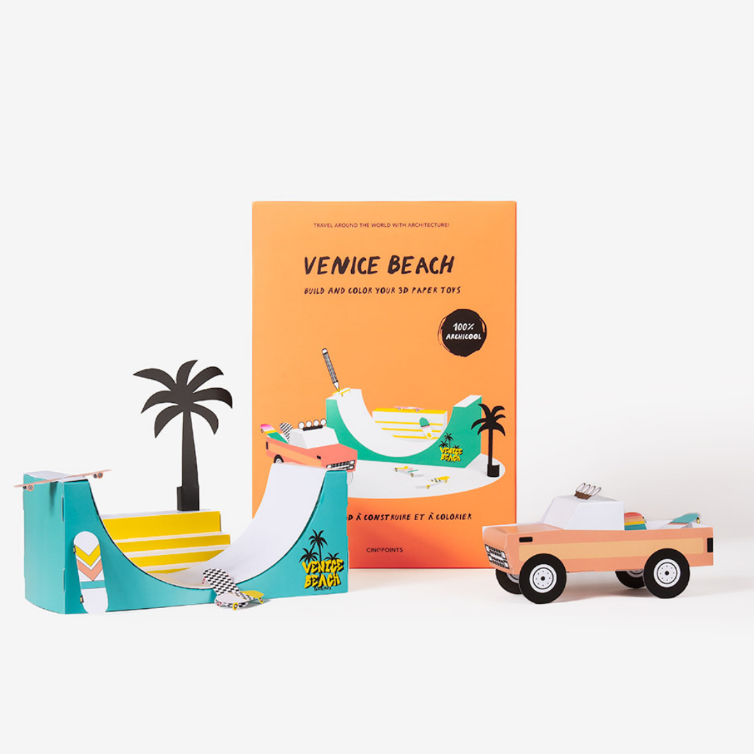 Venice Beach Model - Papercraft 3D