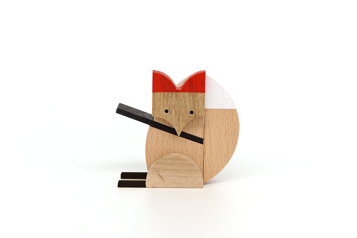 Nordic fox - Wooden Magnetic Toy