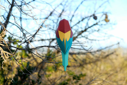 Bee-Eater - Merops apiaster - Paper Figure 3D