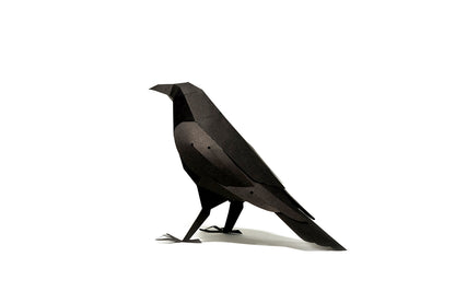 Raven - Corvus corax - Paper Figure 3D