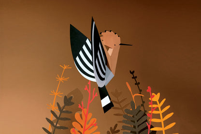 Hoopoe - Upupa epops - Paper Figure 3D