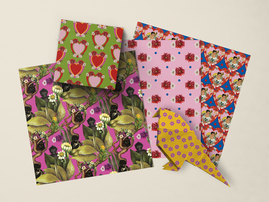 Frida Kahlo - Origami kit